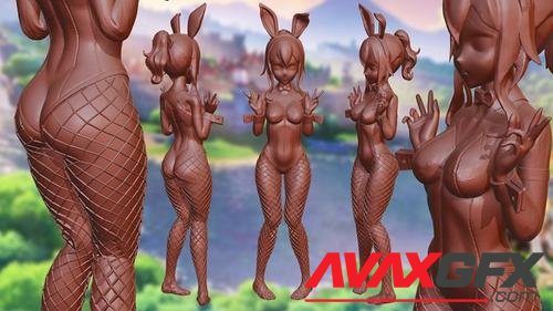 Jean Bunny Girl Figure Fanart Genshin Impact – 3D Print