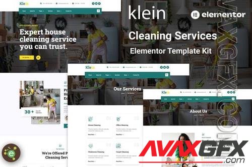 TF Klein - Cleaning Services Elementor Template Kit 36974094