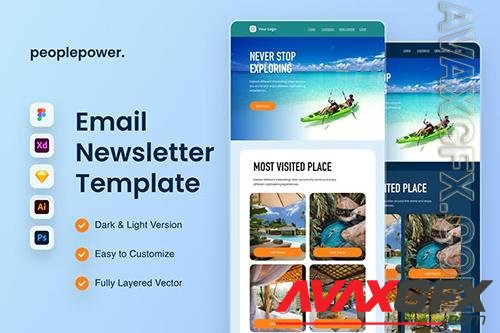 Travel & Vacation Email Newsletter Template