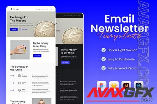Crypto Email Newsletter Template