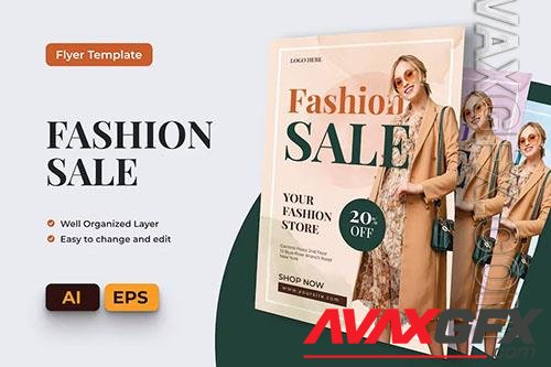 Fashion Sale Professional Flyer Ai & EPS Template