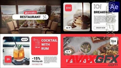 Videohive - Modern Restaurant Food Menu for After Effects 42879821