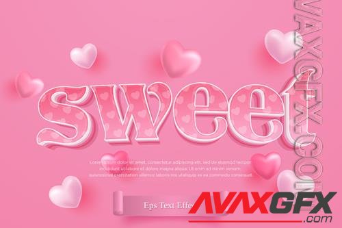 Vector happy valentine's day banner template