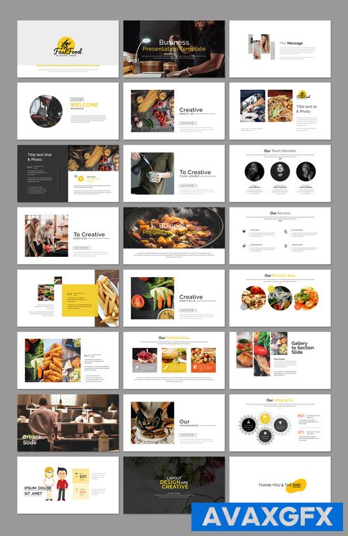 Adobestock - Healthy Food Presentation Layout 524349022