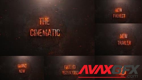 Videohive - Epic Fire Titles 35399136
