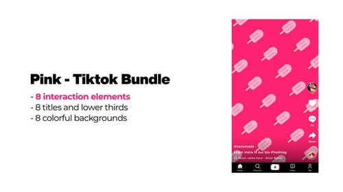 VideoHive - Pink - TikTok Bundle - 43768803