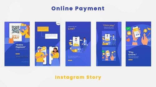 Videohive - Online Payment Instagram Story 44311357