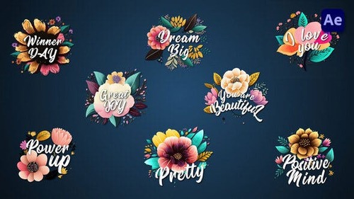 Videohive - Flower titles #2 [After Effects] 44490696