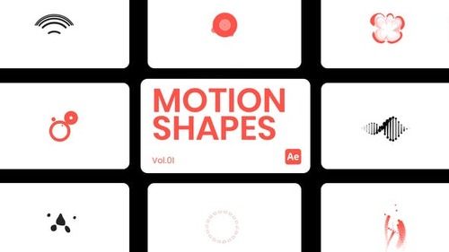 Videohive - Motion Shapes for After Effects 44597822
