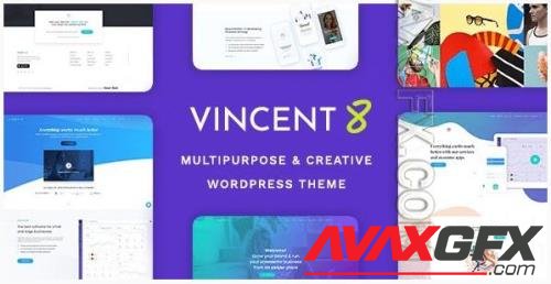 Themeforest - Vincent Eight v1.21 - Responsive Multipurpose WordPress Theme/23178218