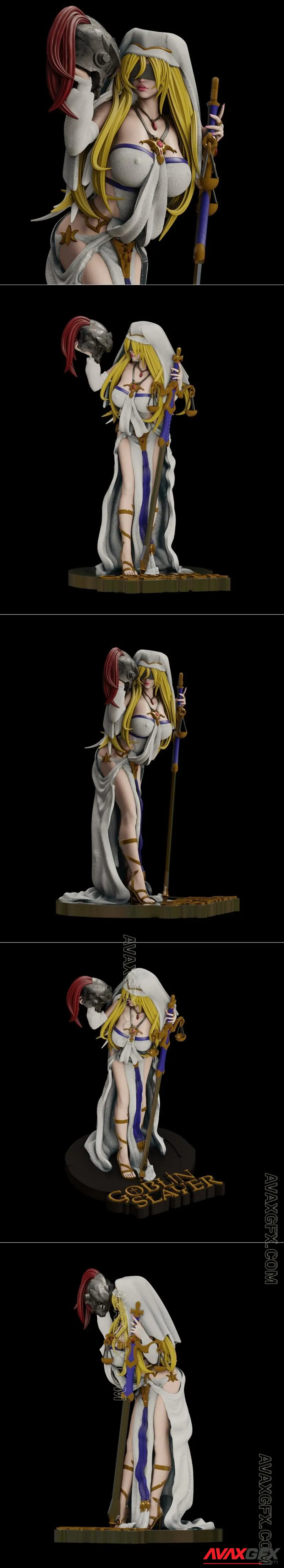 PgGasta - Goblin Slayer Sword Maiden - STL 3D Model