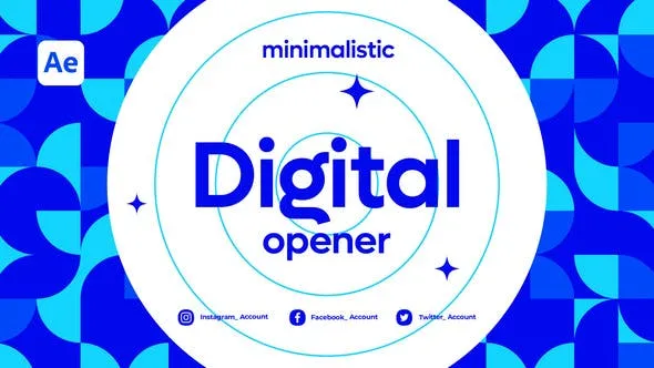 Minimalistic Digital Opener 51902990 Videohive