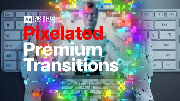 Premium Transitions Pixelated 51826444 Videohive