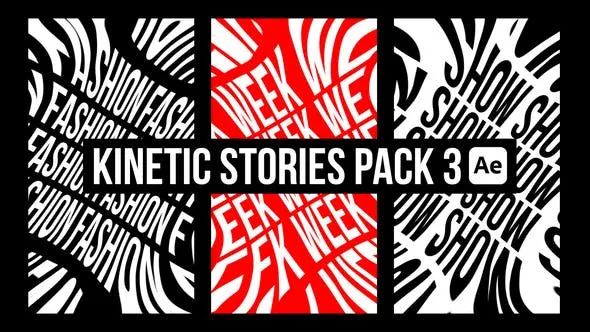 Kinetic Stories Pack 3 51626335 Videohive