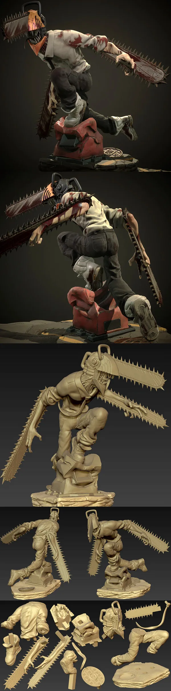 Denji – Chainsaw Man – 3D Print